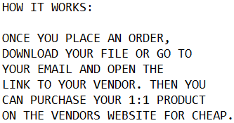 Fairpod 1:1 vendor link