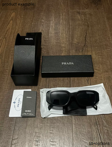 Pradaa glasses 1:1 vendors